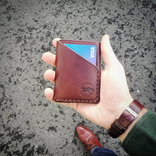 The Slim Shilling Card Holder - Handmade in Dublin